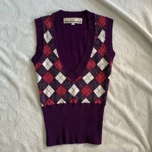 Argyle Sweater Vest